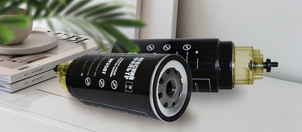 Топливный фильтр NF3507k с сепараторной колбой для очистки дизельного топлива Топливный фильтр NF3507k с сепараторной колбой для очистки дизельного топлива