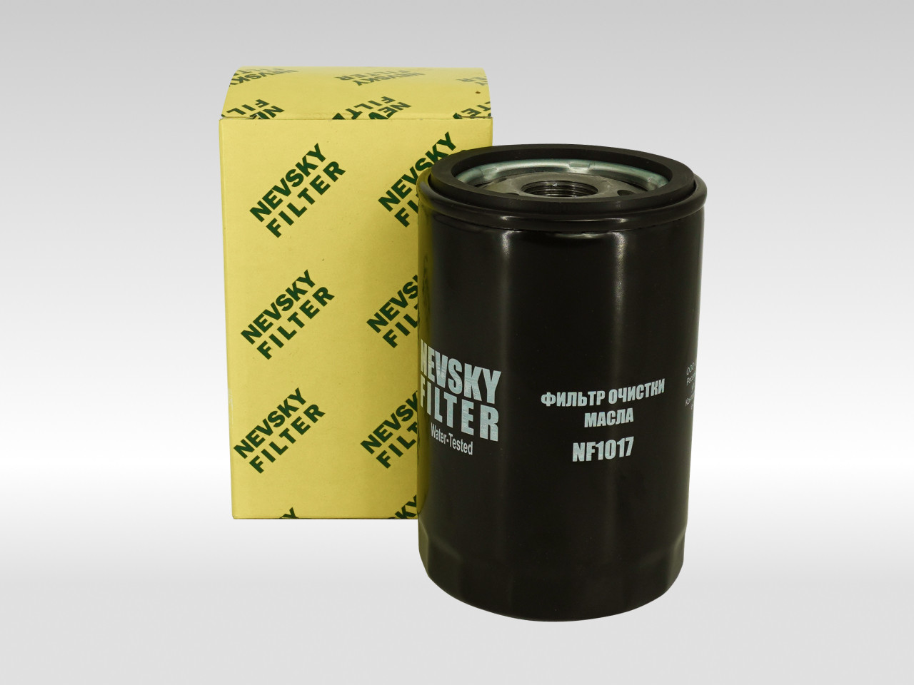 NF1017, OEM JAC 1010320FE010-AM001 — фильтр рядом с упаковкой