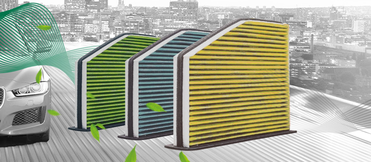 Салонные фильтра обычный и угольный