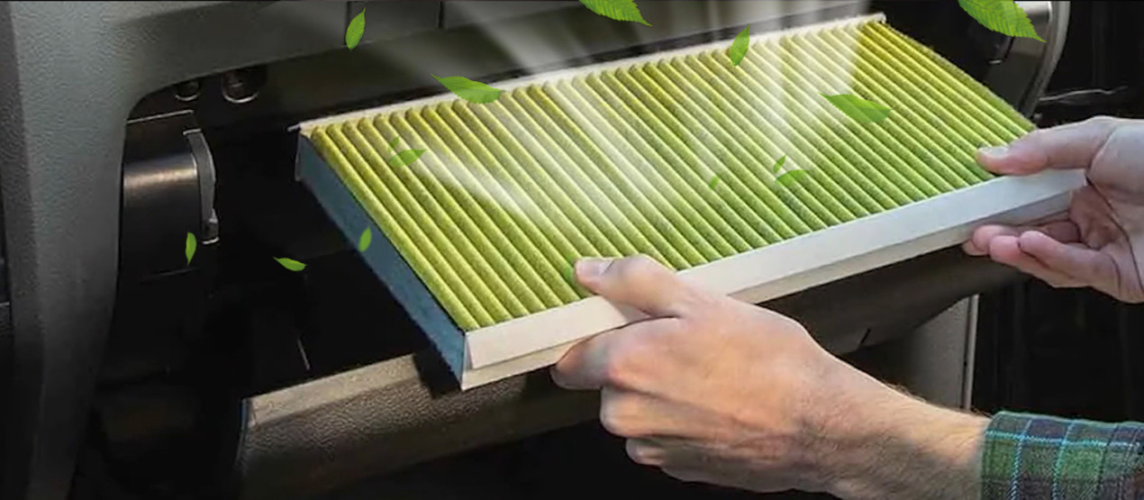 установка нового антибактериального фильтра