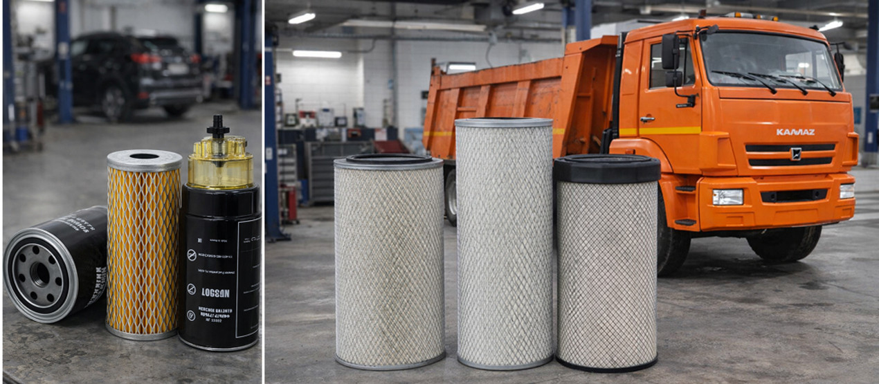 Фильтры на камаз 65115