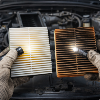 Как определить состояние воздушного фильтра