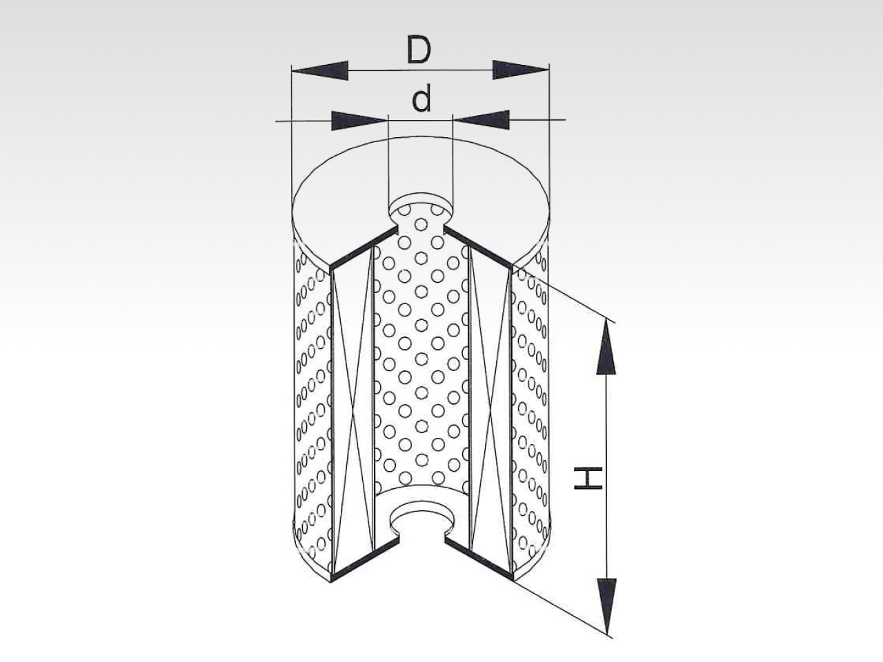 Фильтр для тепловозов и судов, Топливный фильтр фильтр NEVSKY FILTER NF3712
