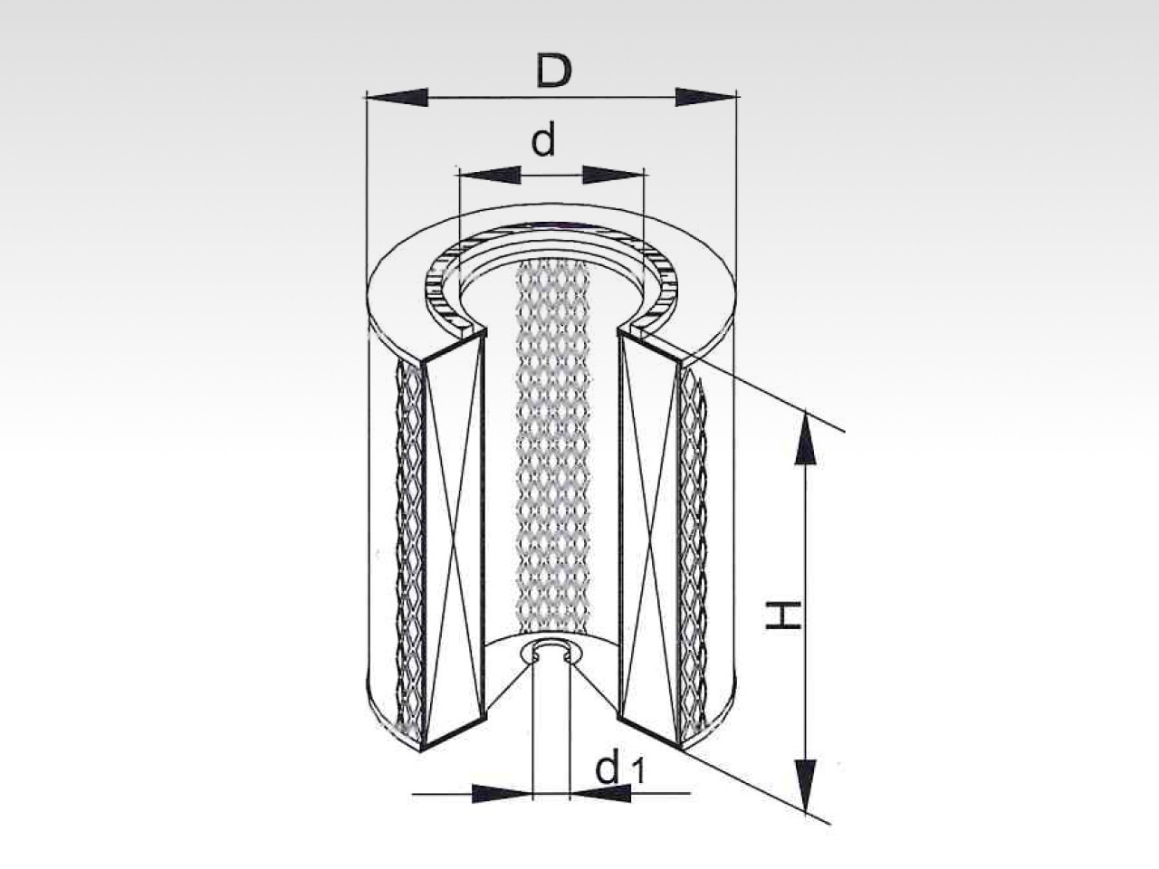 Воздушный фильтр фильтр NEVSKY FILTER NF4607