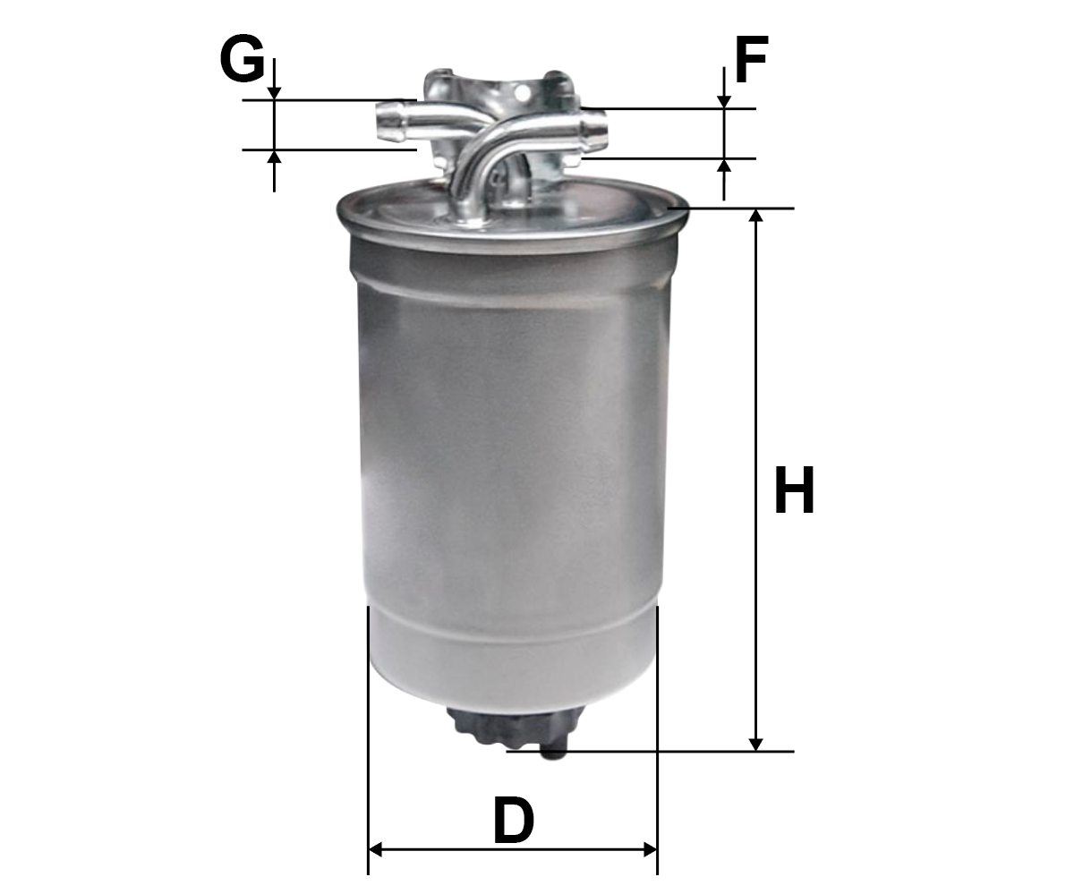 Топливный фильтр фильтр NEVSKY FILTER NF3902S