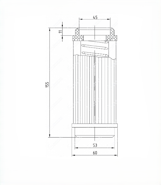 Гидравлический фильтр фильтр NEVSKY FILTER NF1986